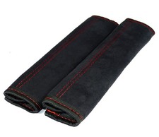 2x Gurtschoner Schwarz Naht