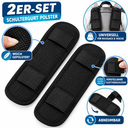 Schultergurtpolster 2er set - schultergurtpolster,